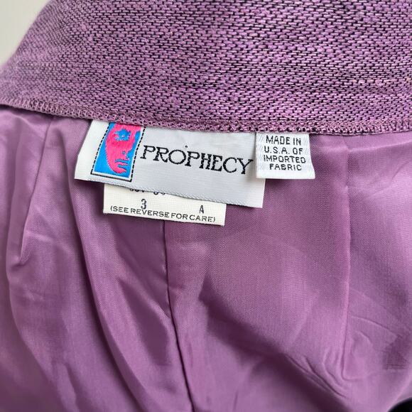 Vintage Colorblock Stripes Linen Skirt by Prophecy - Large - mid to long length - Picture 7 of 16